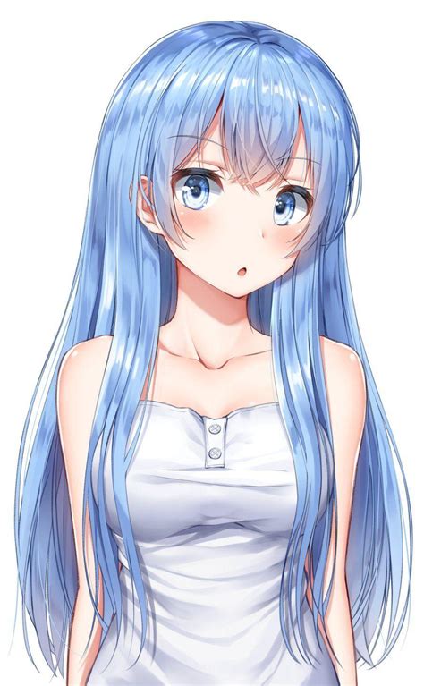 blue haired girl hentai|Blue Hair Anime Girl Hentai Porn Videos 